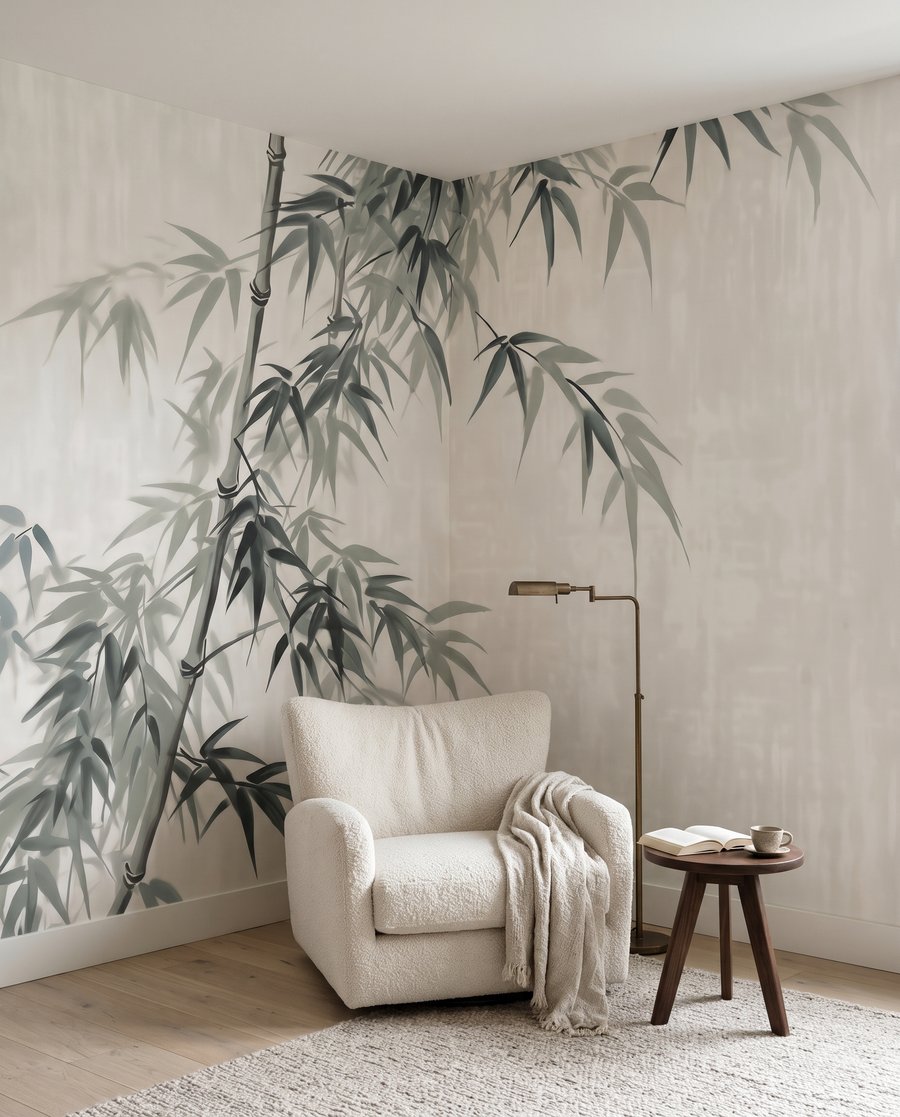 Quiet Bamboo in an interior