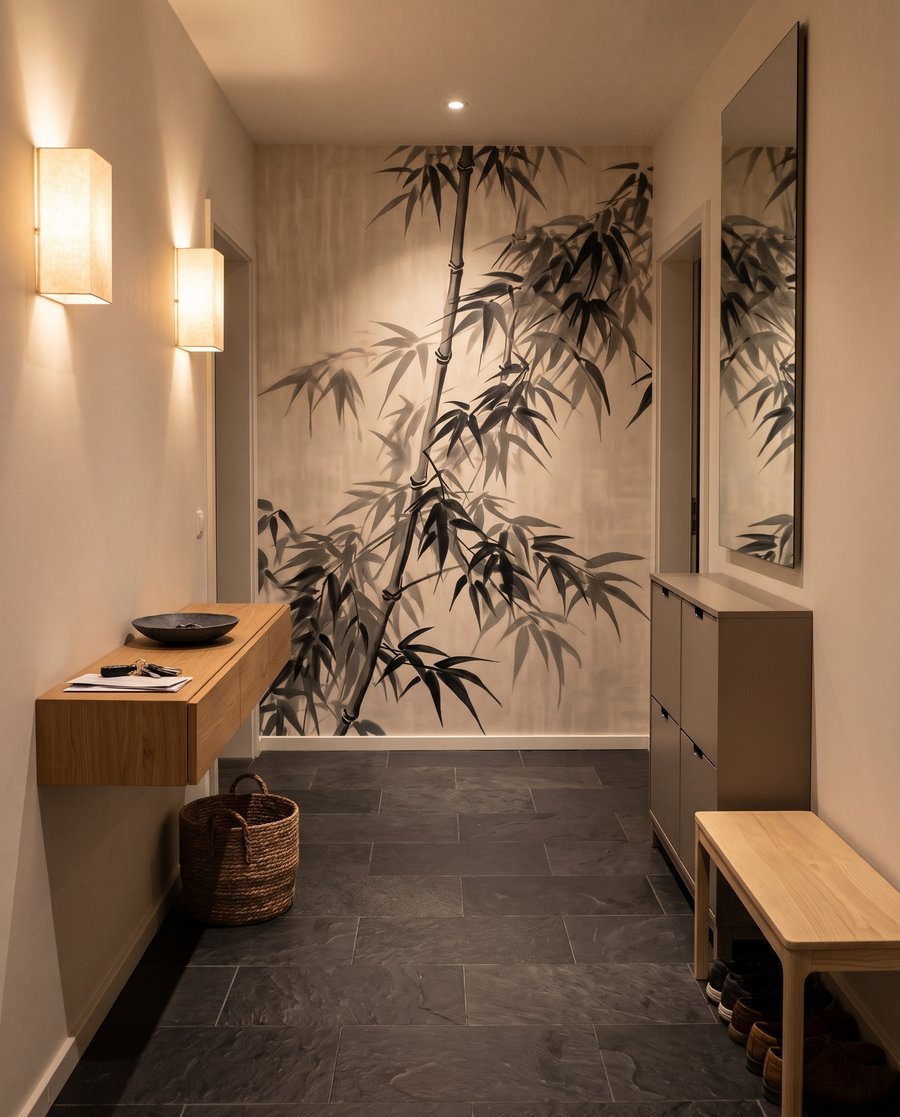 Quiet Bamboo in an interior