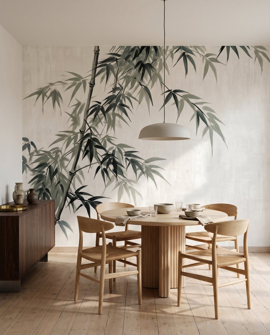 Quiet Bamboo in an interior