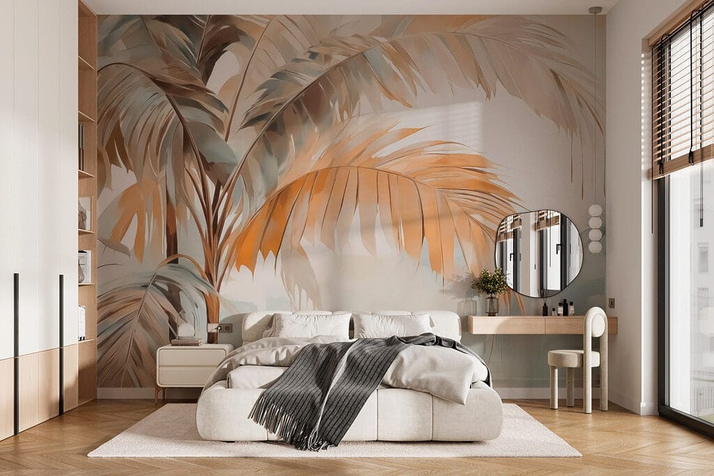 Palms in the Mist in an interior
