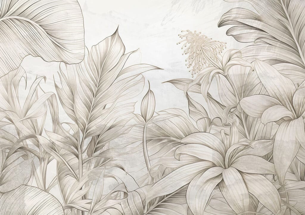 Garden in Graphite — full design