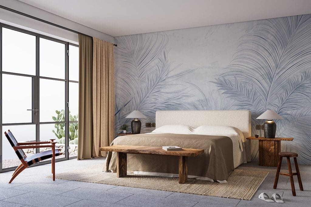 Feathery Palm Sketches — interior 1