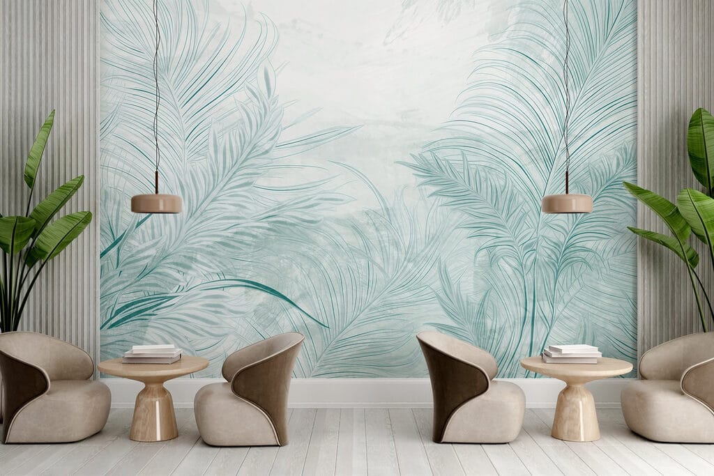 Feathery Palm Sketches — interior 3