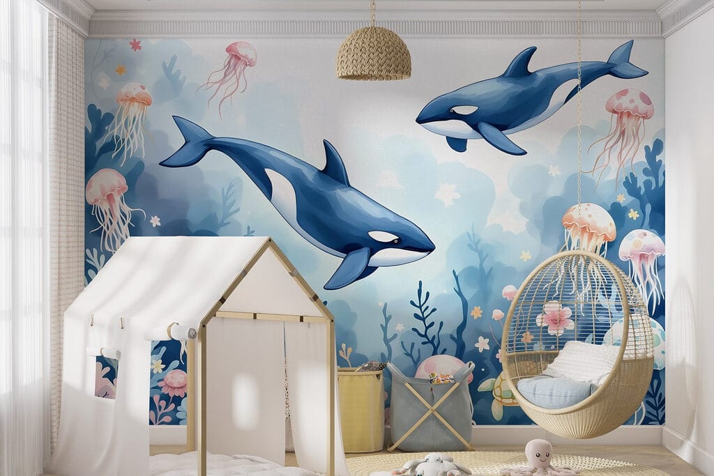 Orca Ocean Garden in an interior