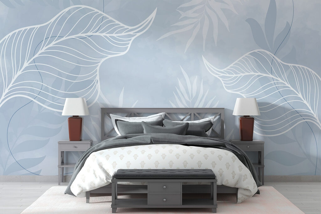 Floating Leaf Outlines — interior 1