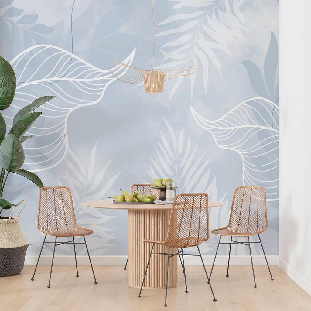 Floating Leaf Outlines — interior 3