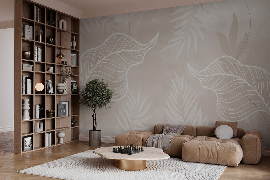 Floating Leaf Outlines — interior 2
