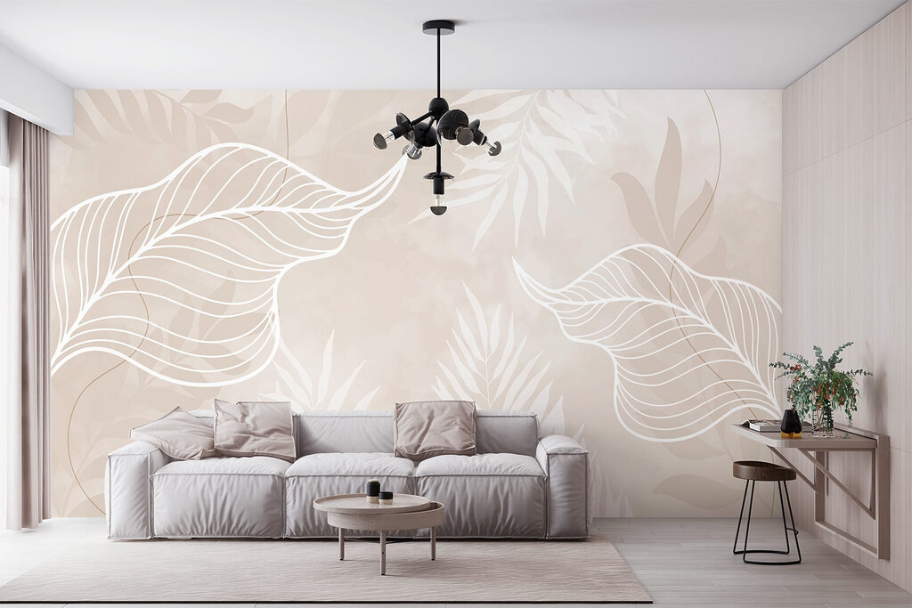 Floating Leaf Outlines — interior 3