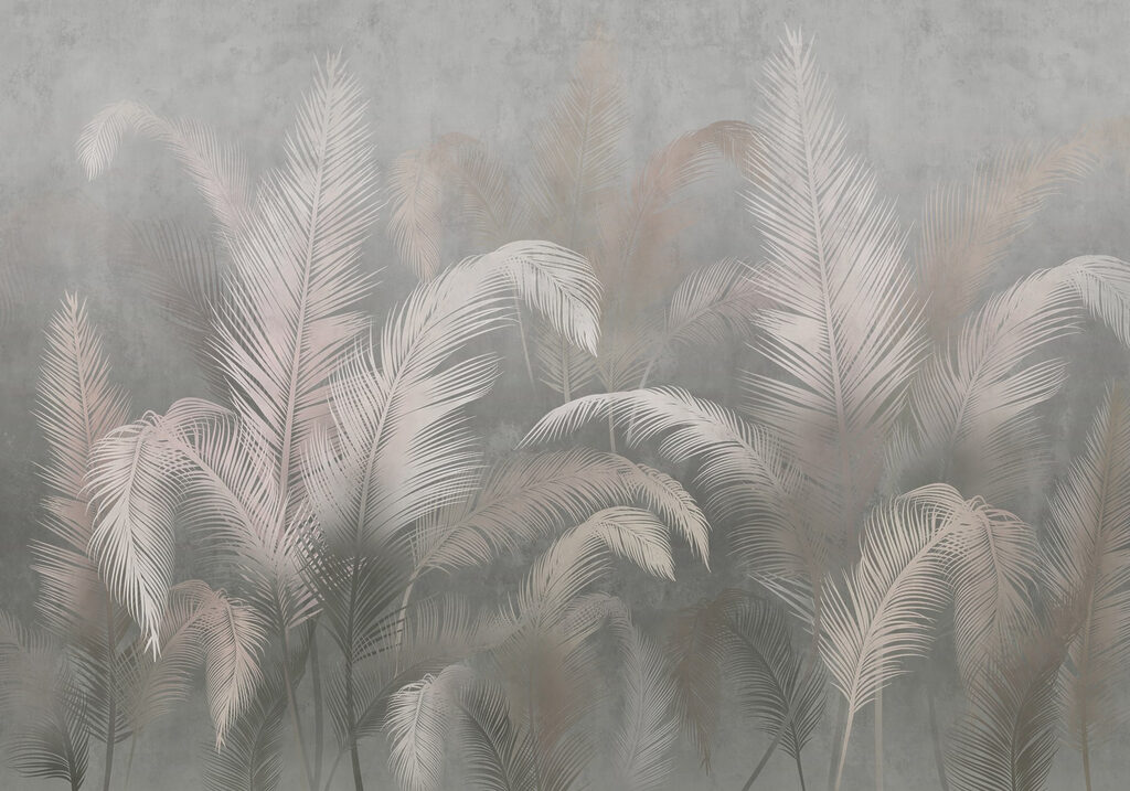 Palms Through the Haze — full design
