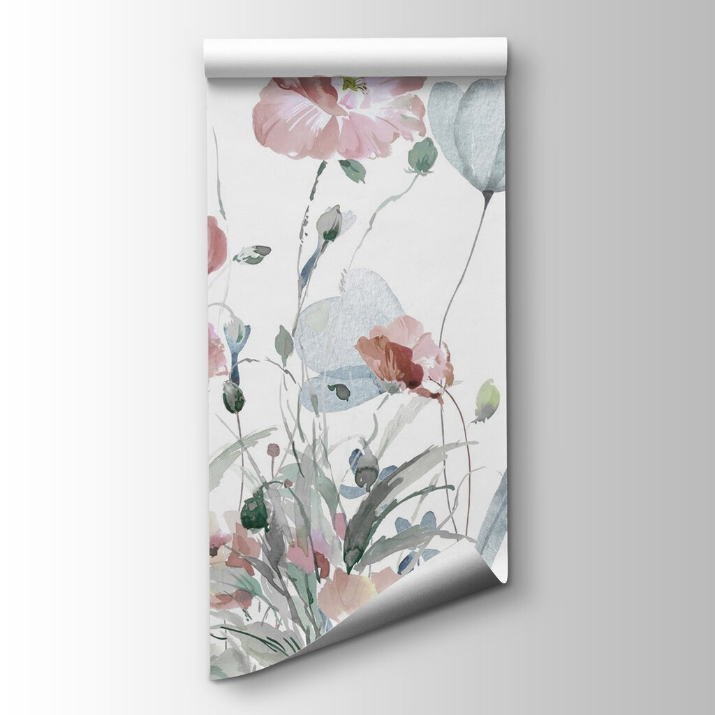 Wildflowers on white — product view