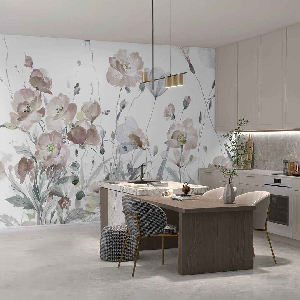 Flowers in Gentle Watercolour — interior 2