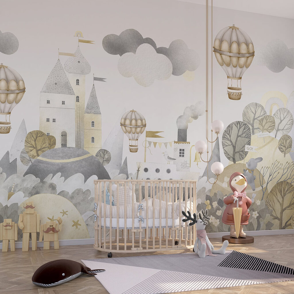 Fairytale castle and balloons — interior 2
