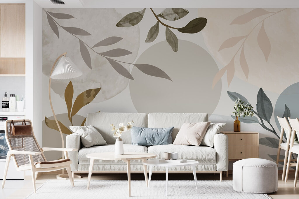 Leaves and Circles — interior 2