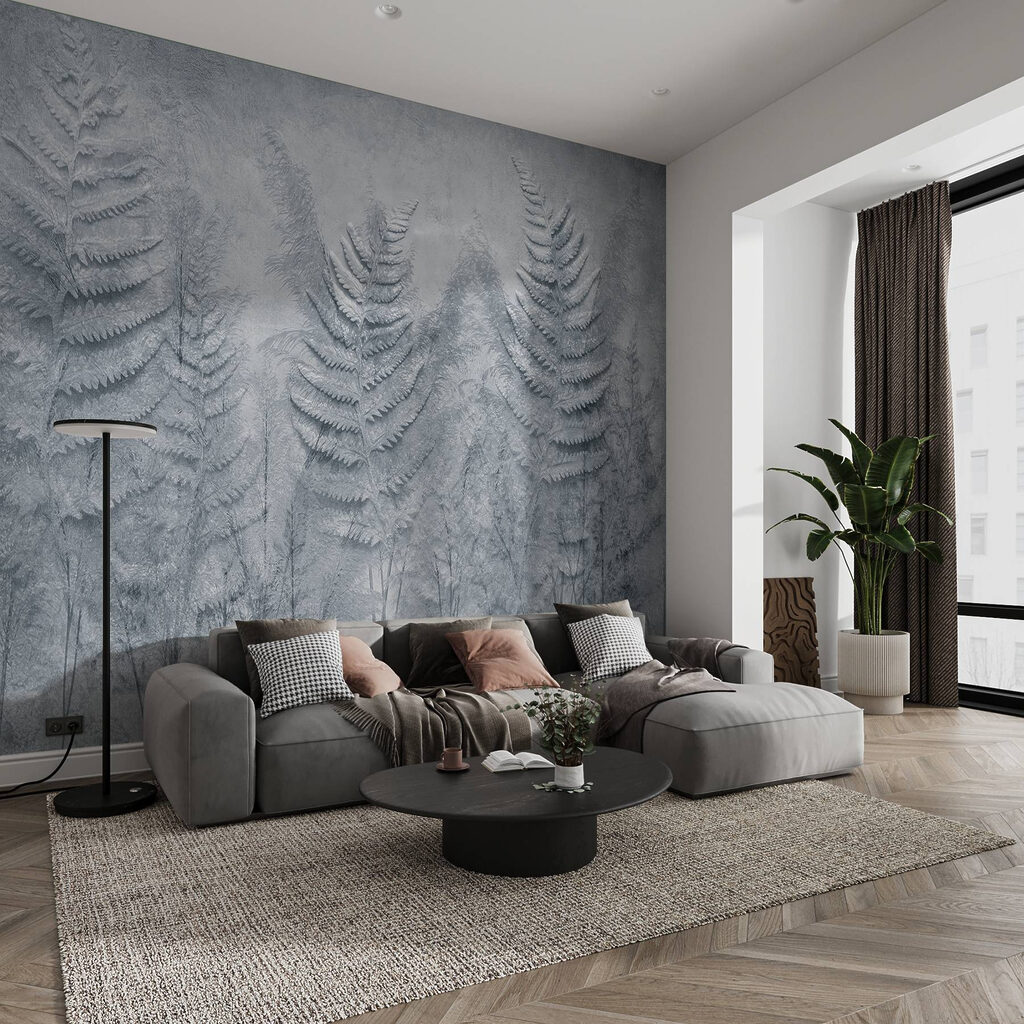 Ferns on Weathered Plaster — interior 2