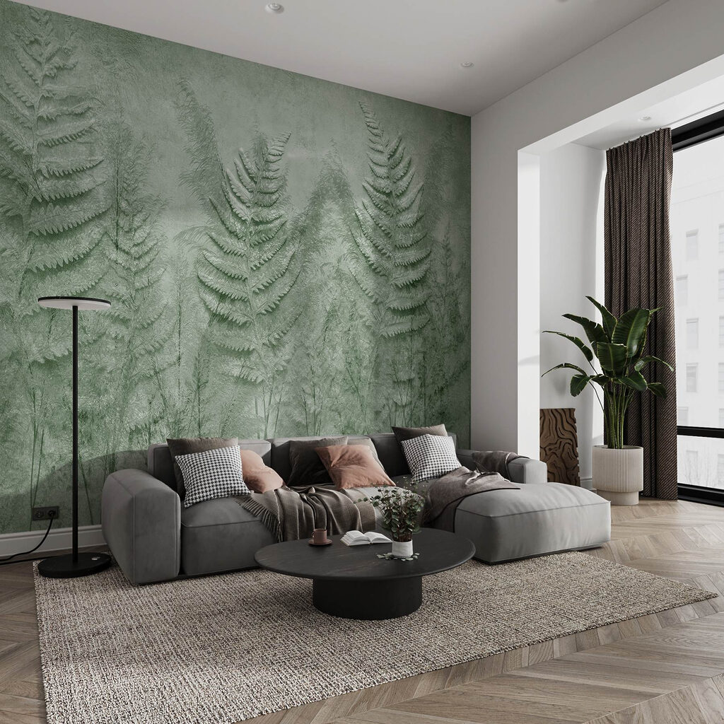 Ferns on Weathered Plaster — interior 2