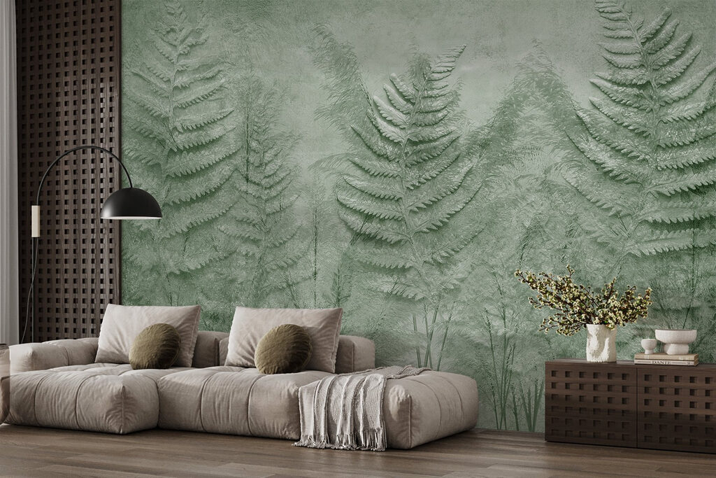 Ferns on Weathered Plaster — interior 3