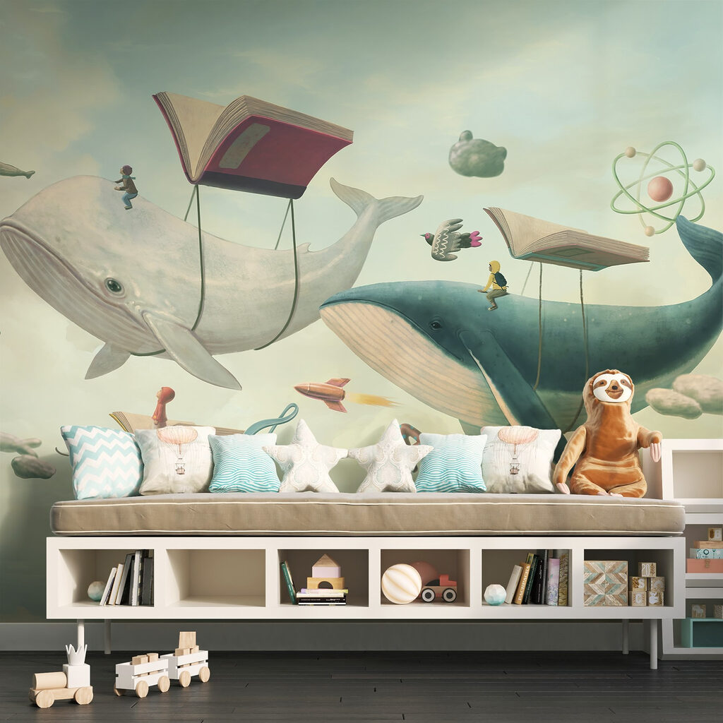 Whales and Flying Books — interior 1