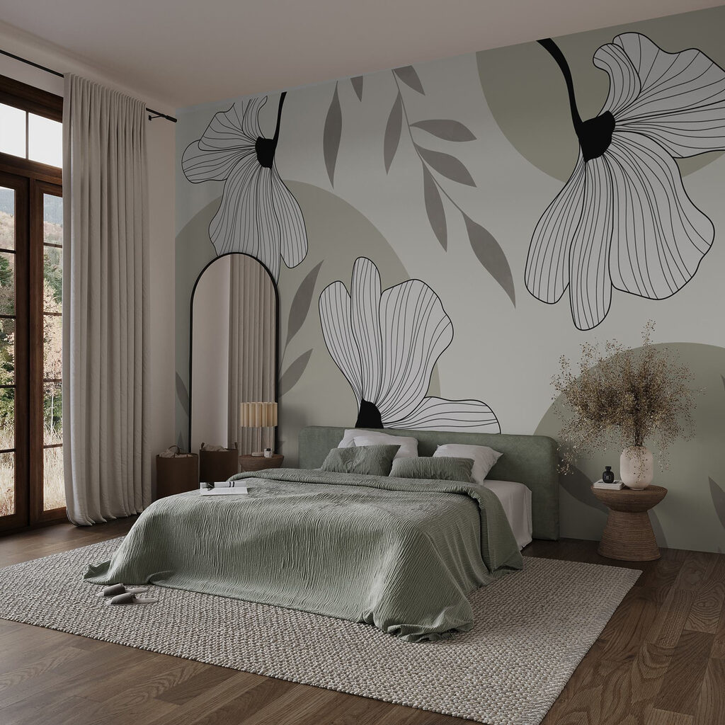 Flowers and Organic Shapes — interior 1