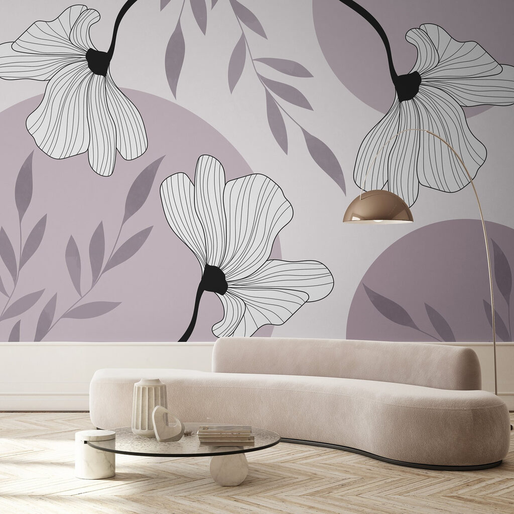 Flowers and Organic Shapes — interior 1