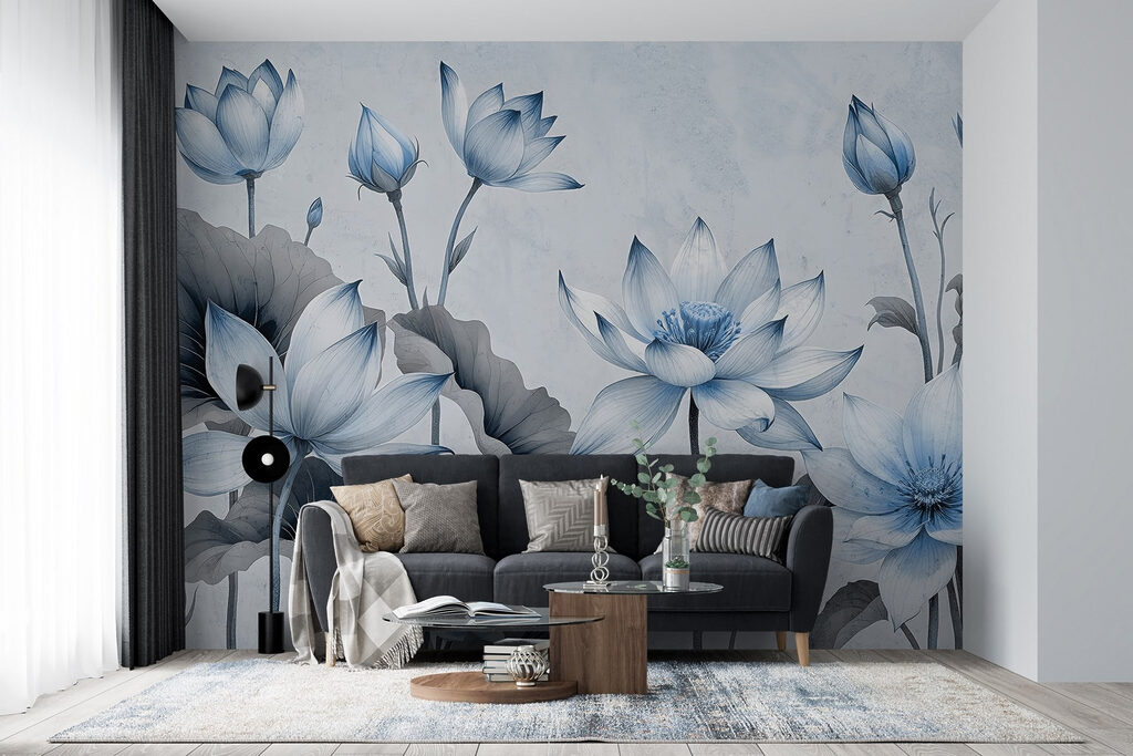 Lotus in Fine Ink — interior 1