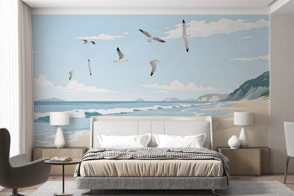 Gulls at the Shore — interior 2