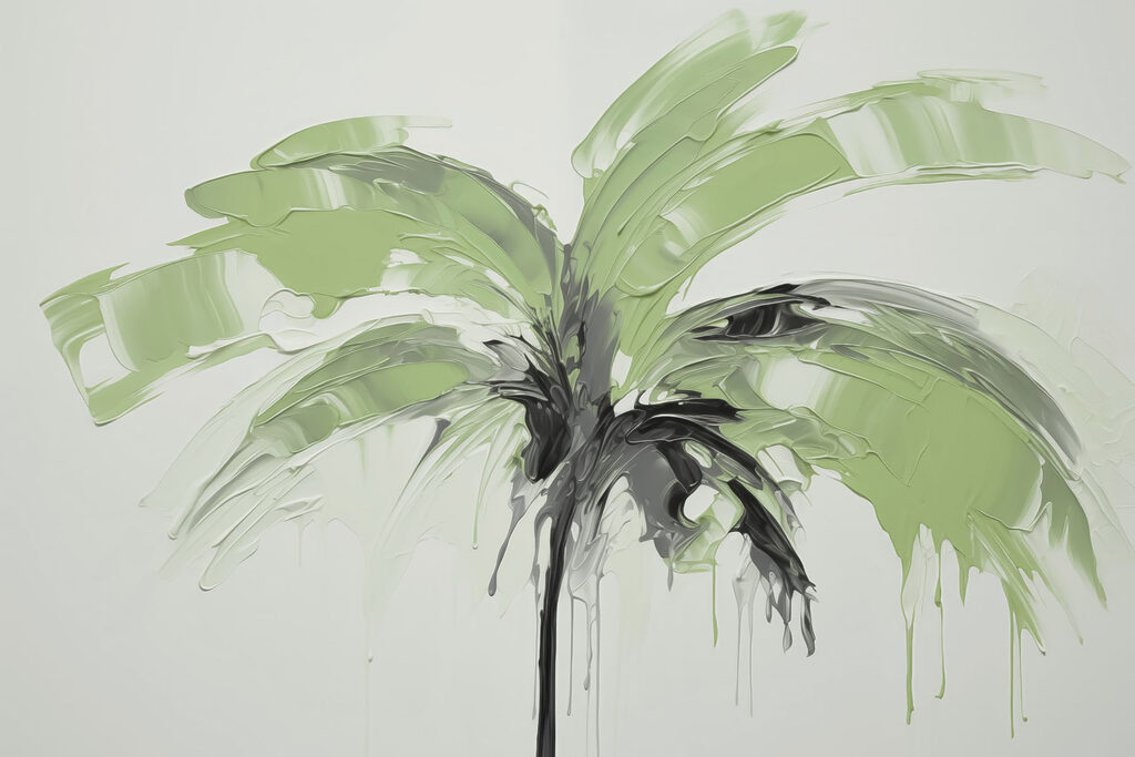 Palm in Broad Strokes — full design