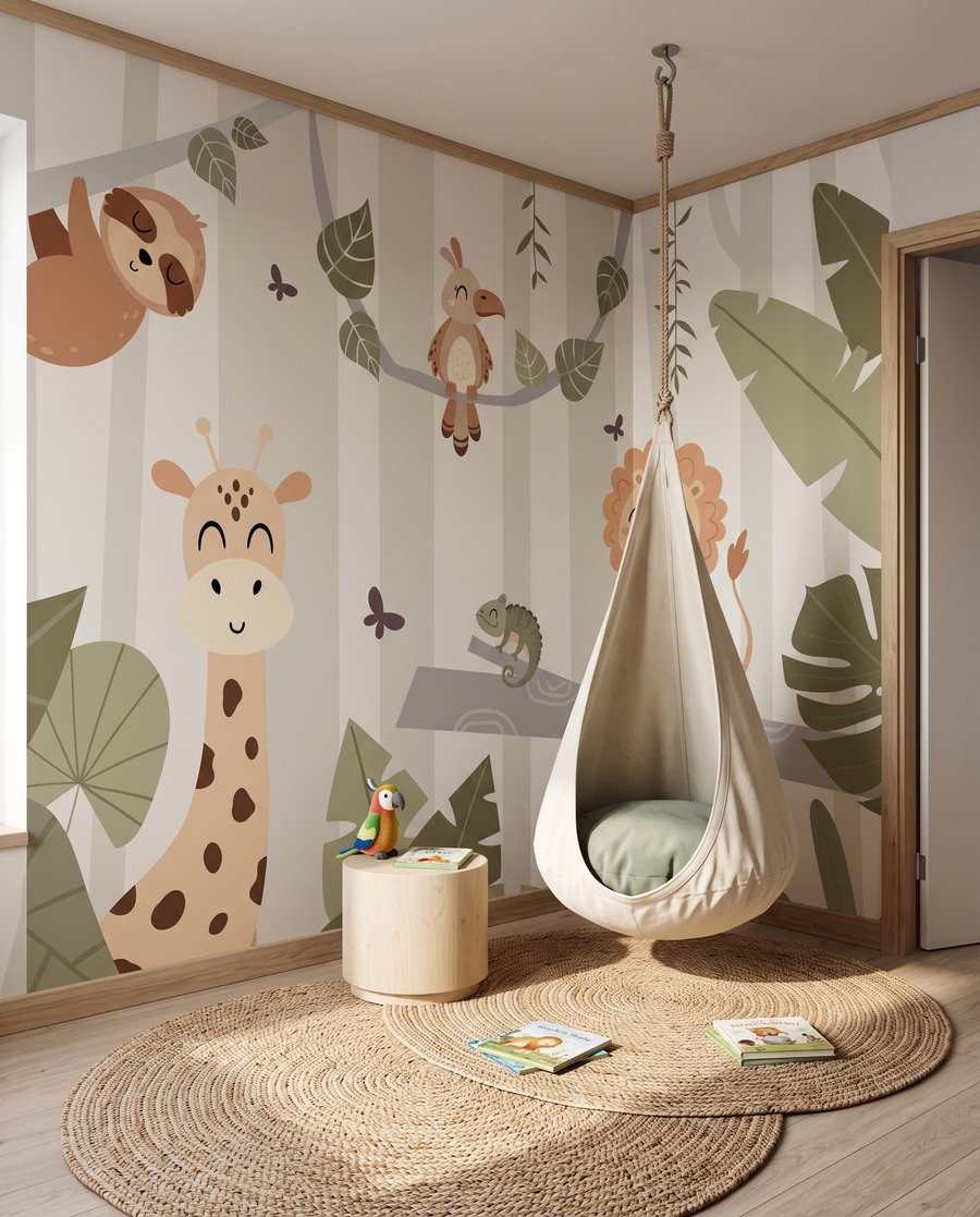 Little Jungle Pals in an interior