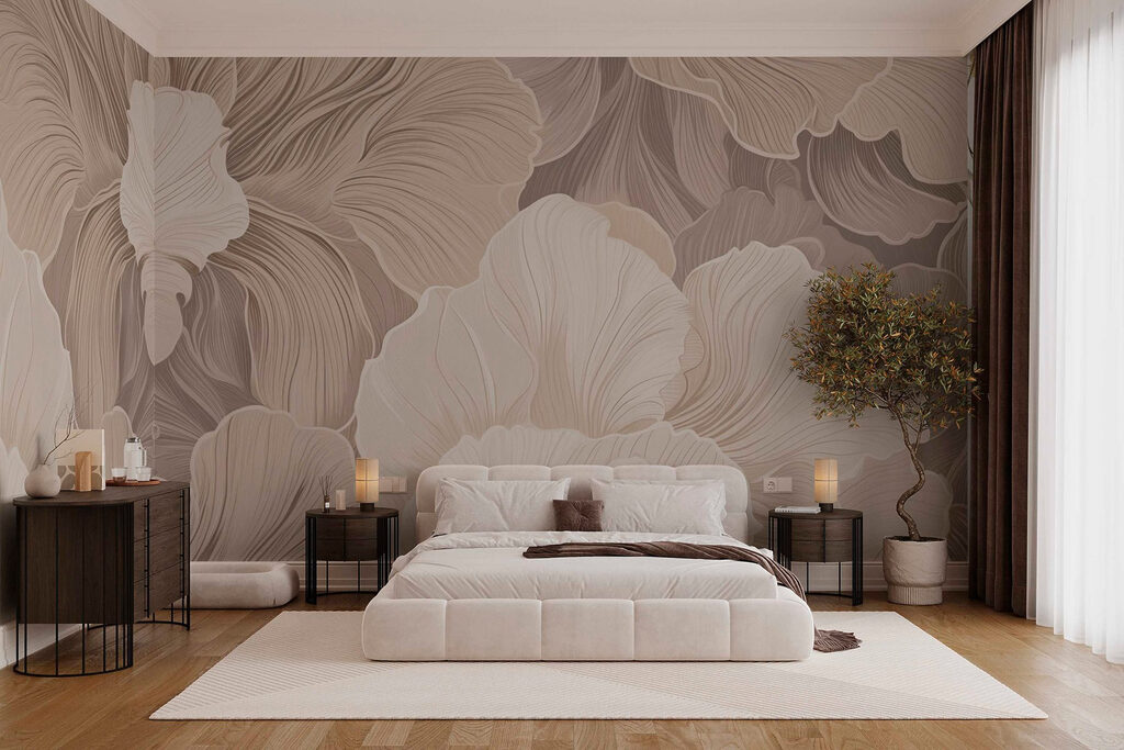 Petal Contours in an interior