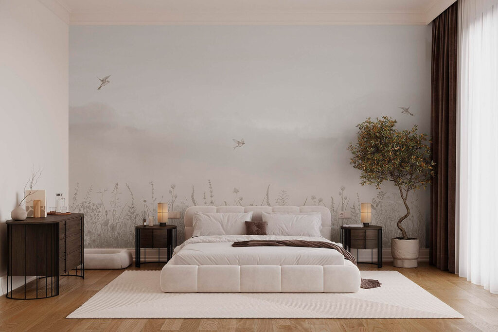 Birds Over Misty Meadows — interior 2