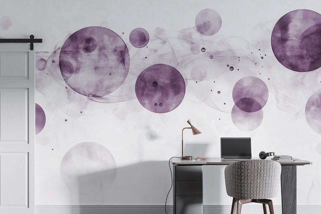 Circles in Watercolour Mist — interior 4