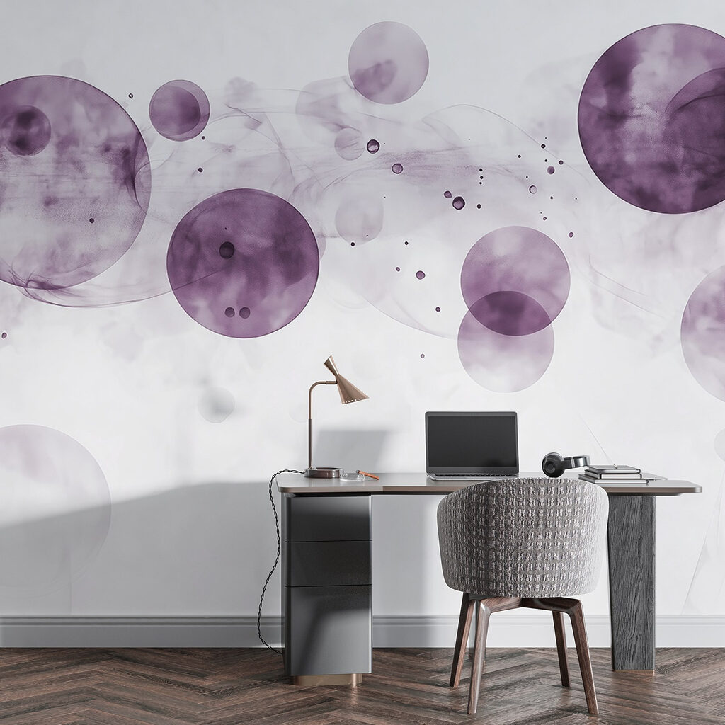 Circles in Watercolour Mist — interior 5