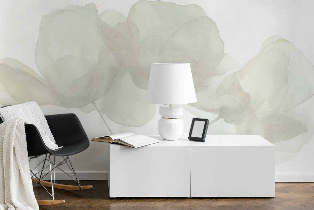 Delicate flowers on stems — interior 2