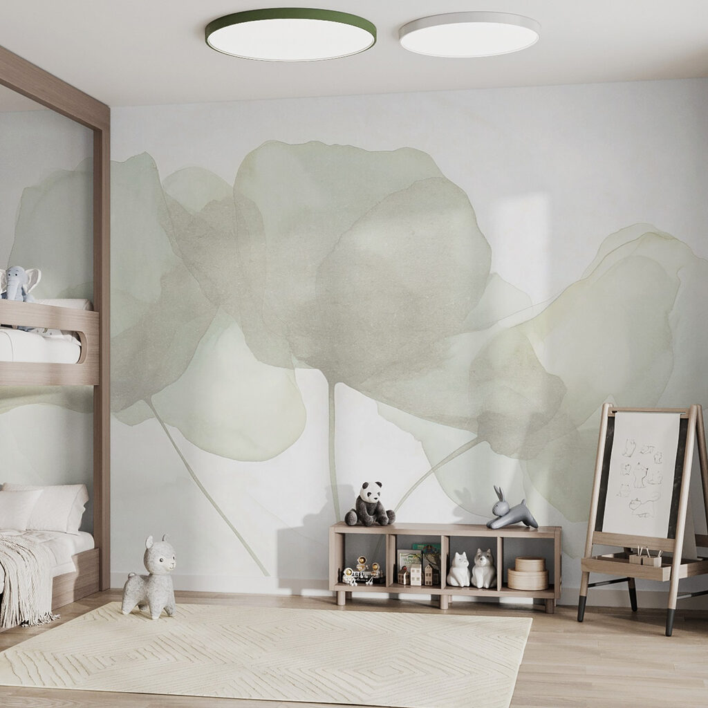 Delicate flowers on stems — interior 4