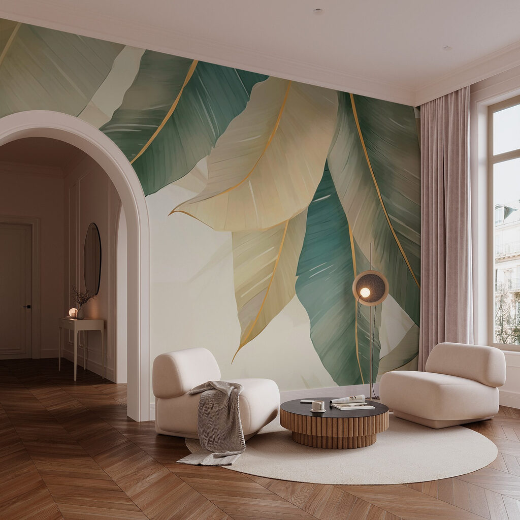 Leaves Overhead in an interior