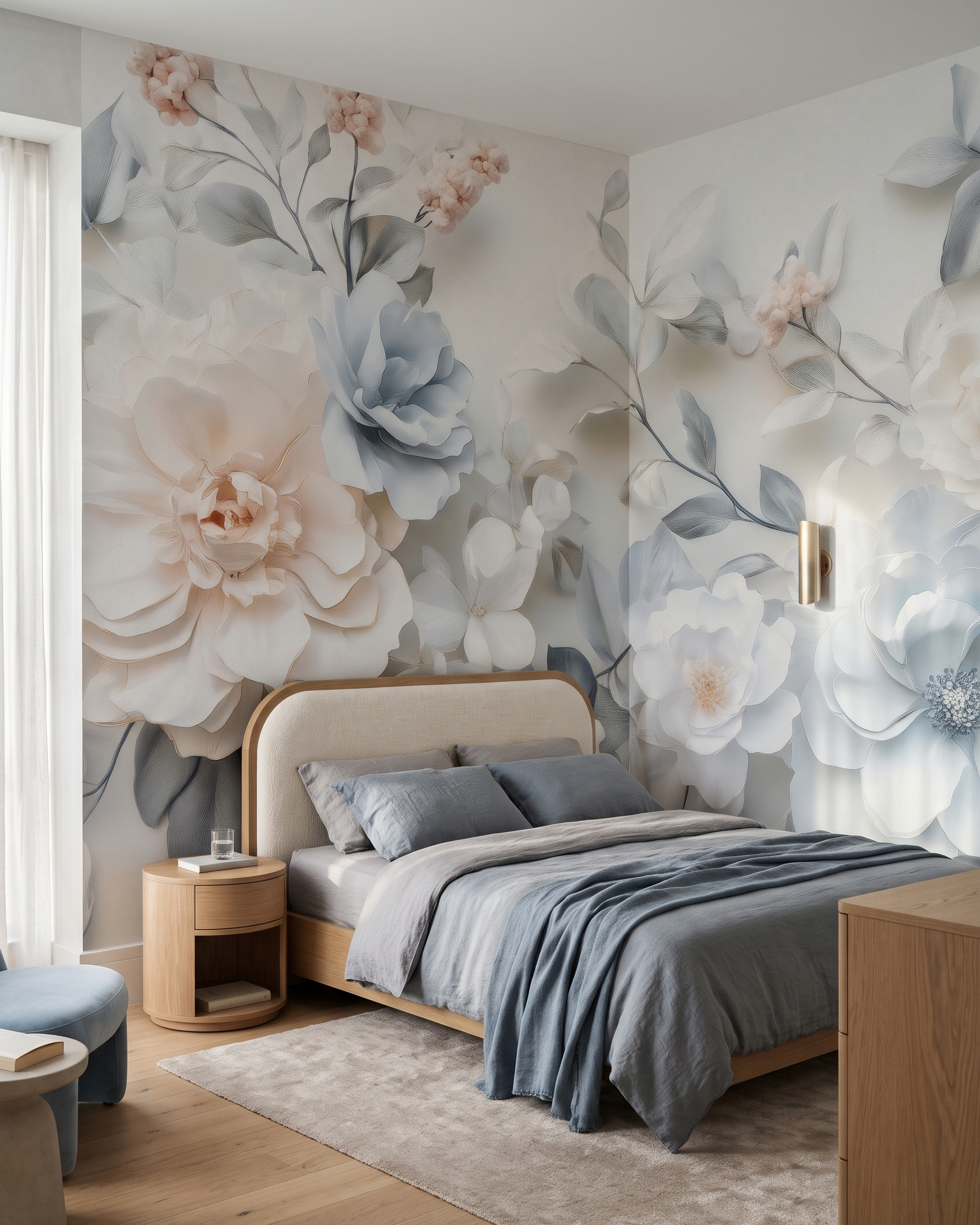 Flower Garland in Relief — interior 2