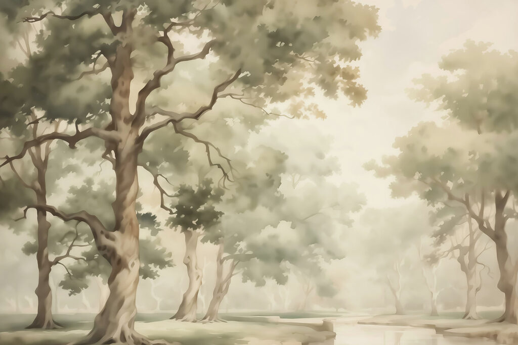 Riverbank Trees — full design