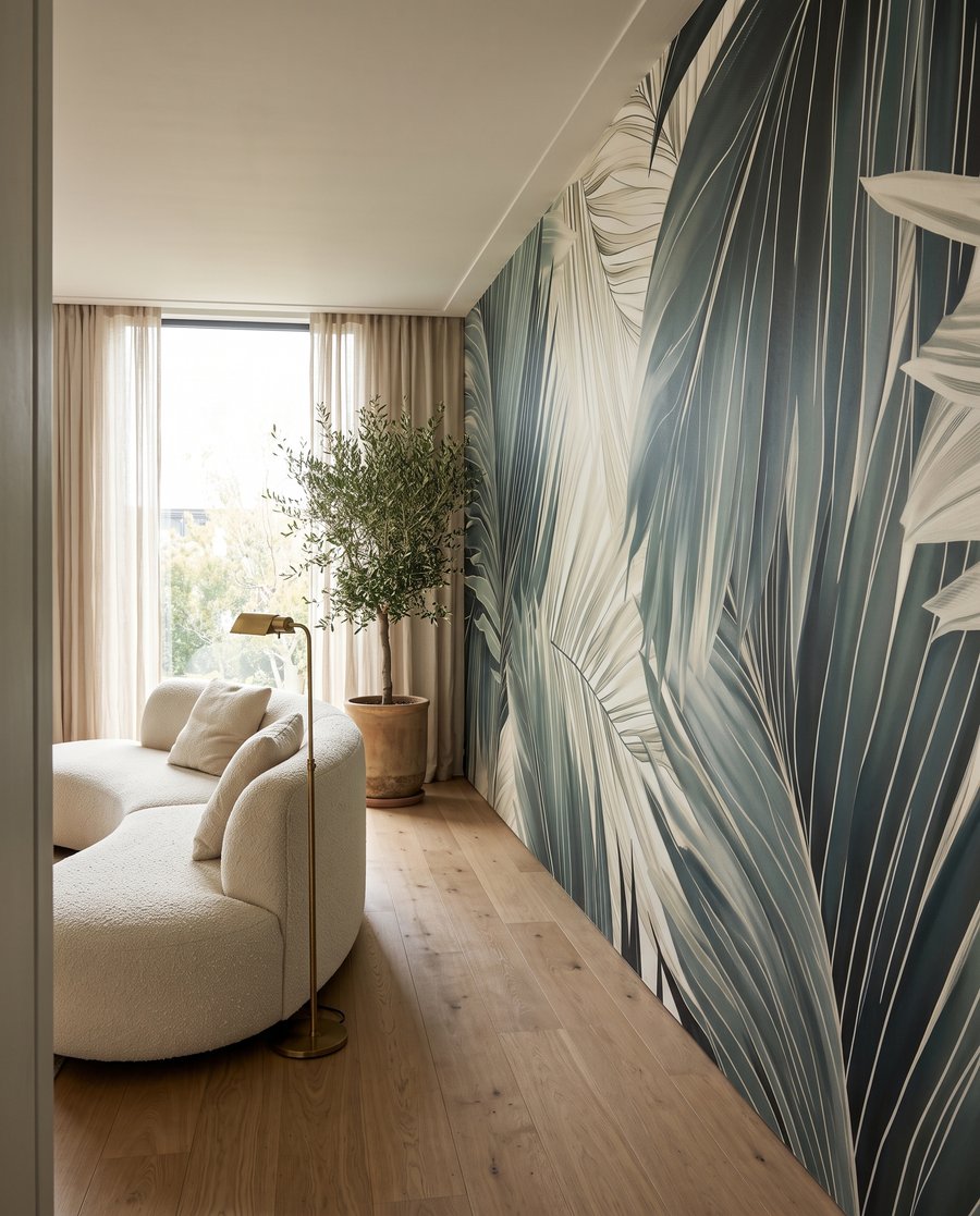 Palm Frond Weave — interior 4