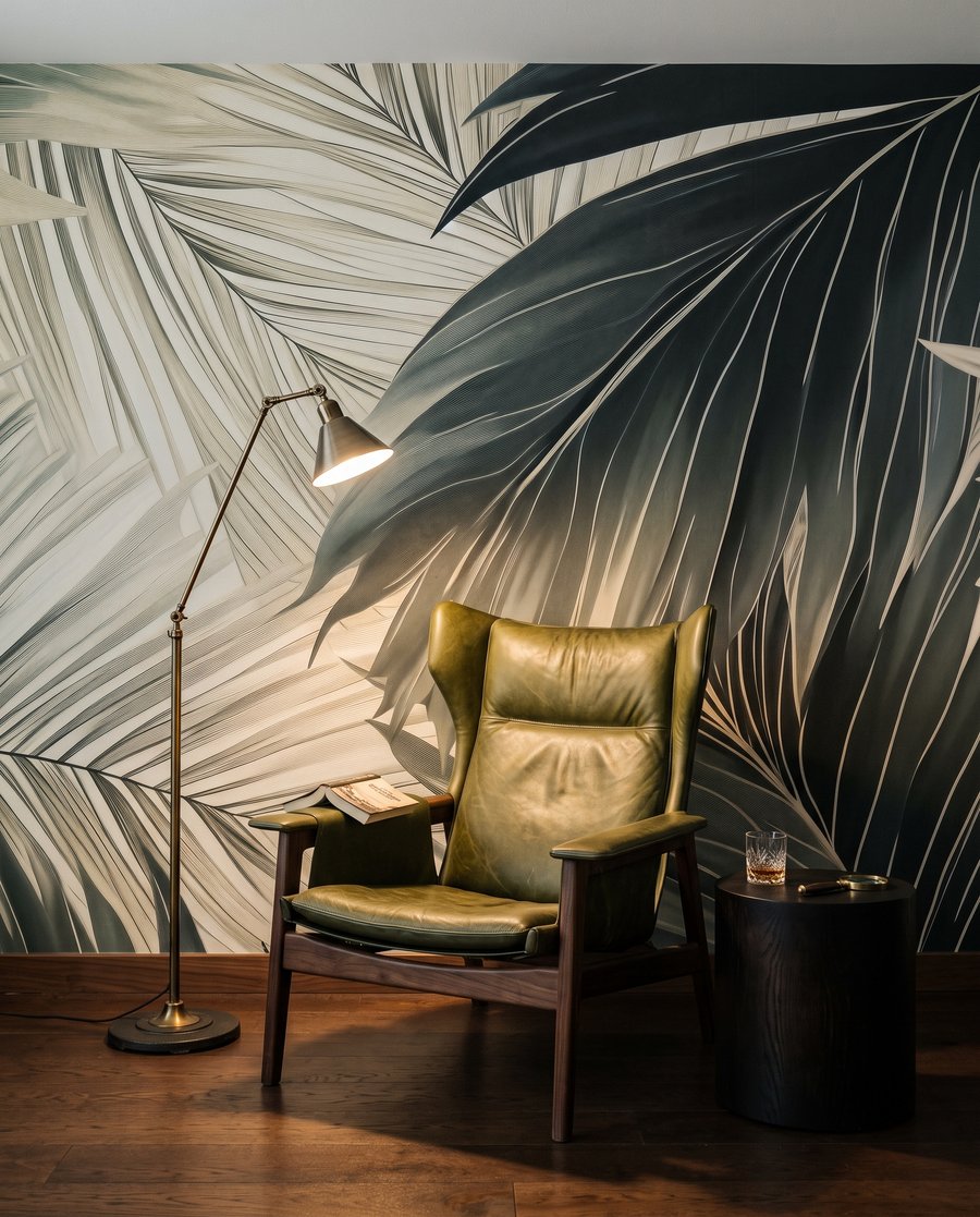 Palm Frond Weave — interior 5