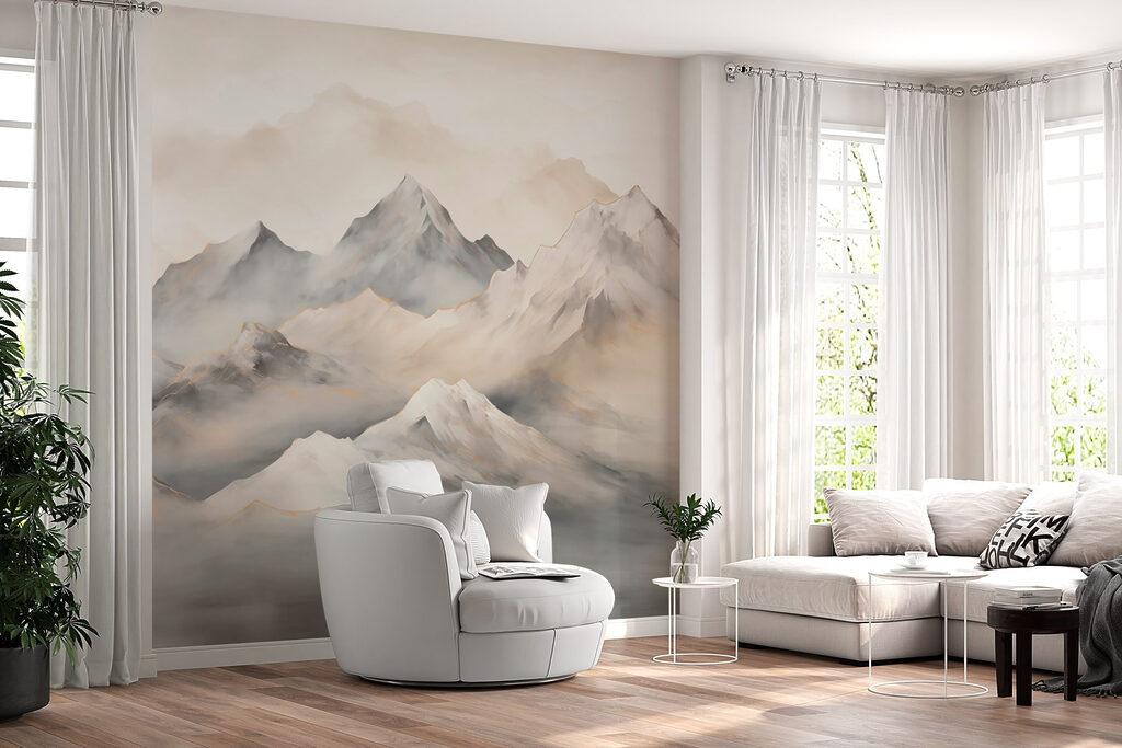 Peaks Above Clouds — interior 3
