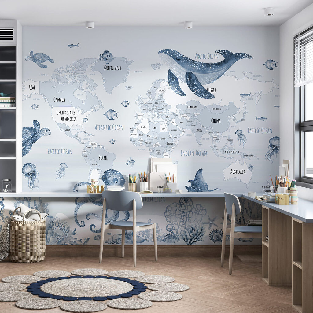Ocean Explorer Map — interior 1