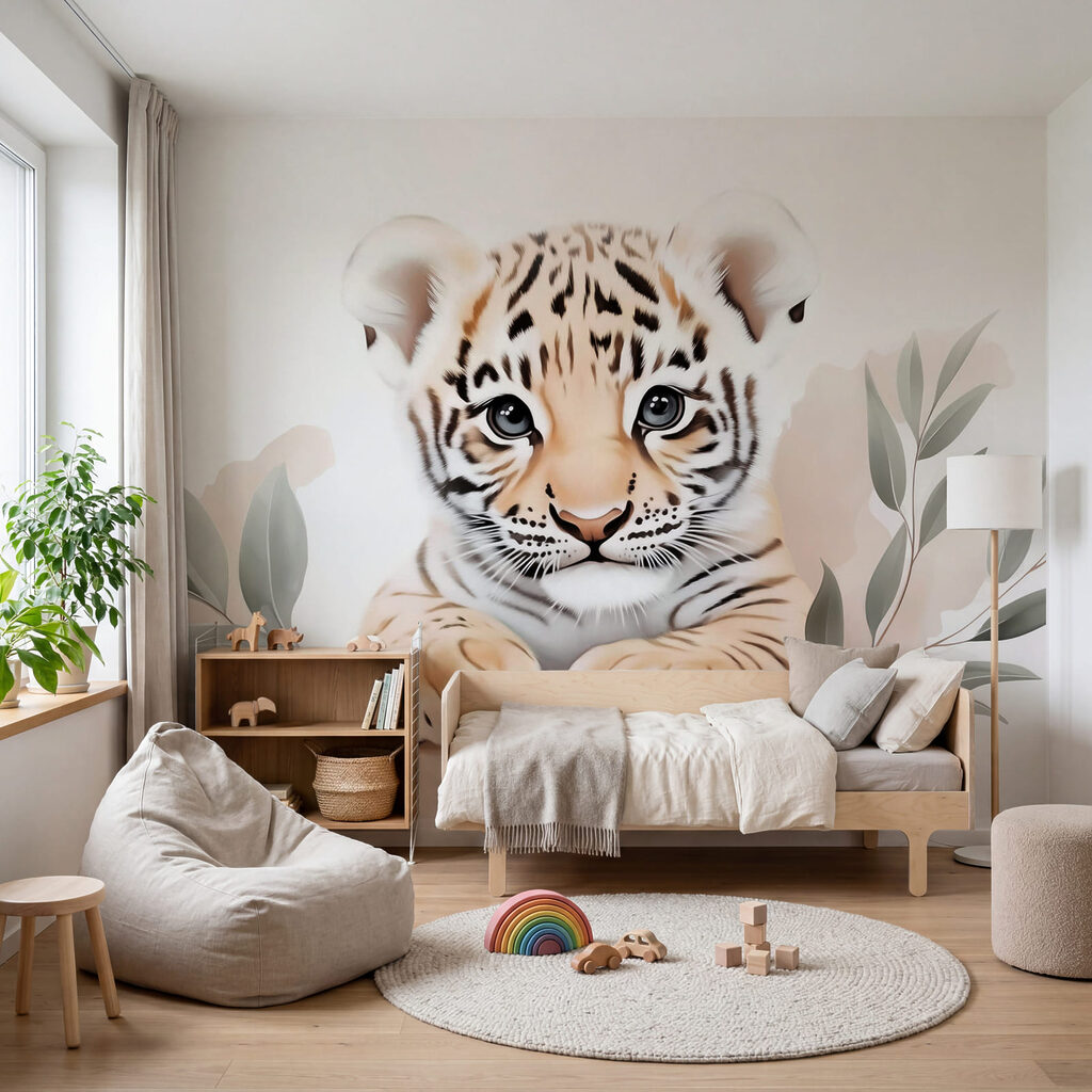 Little Tiger in an interior