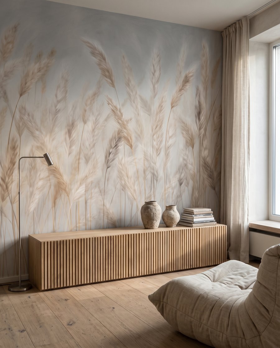 Pampas Daylight in an interior