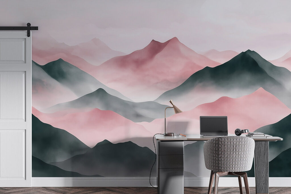 Mountains in Layered Ink — interior 5