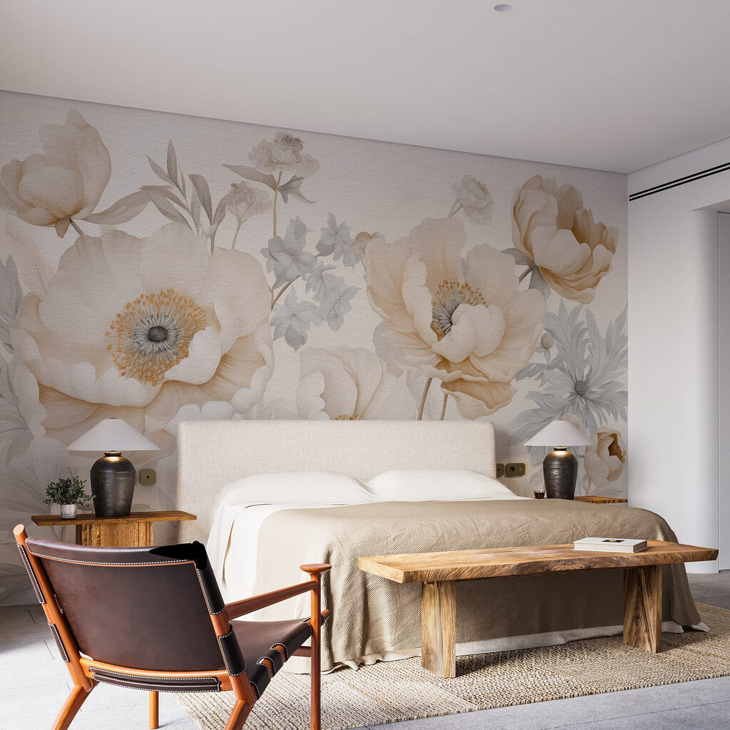 Poppies in Meadow Light — interior 1