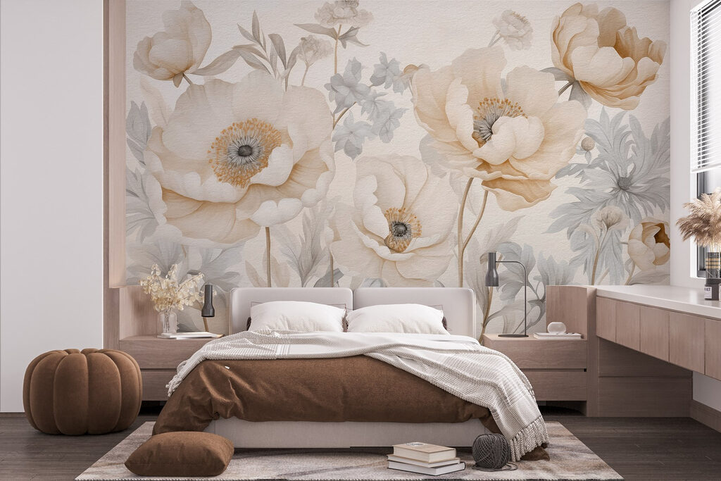 Poppies in Meadow Light — interior 2