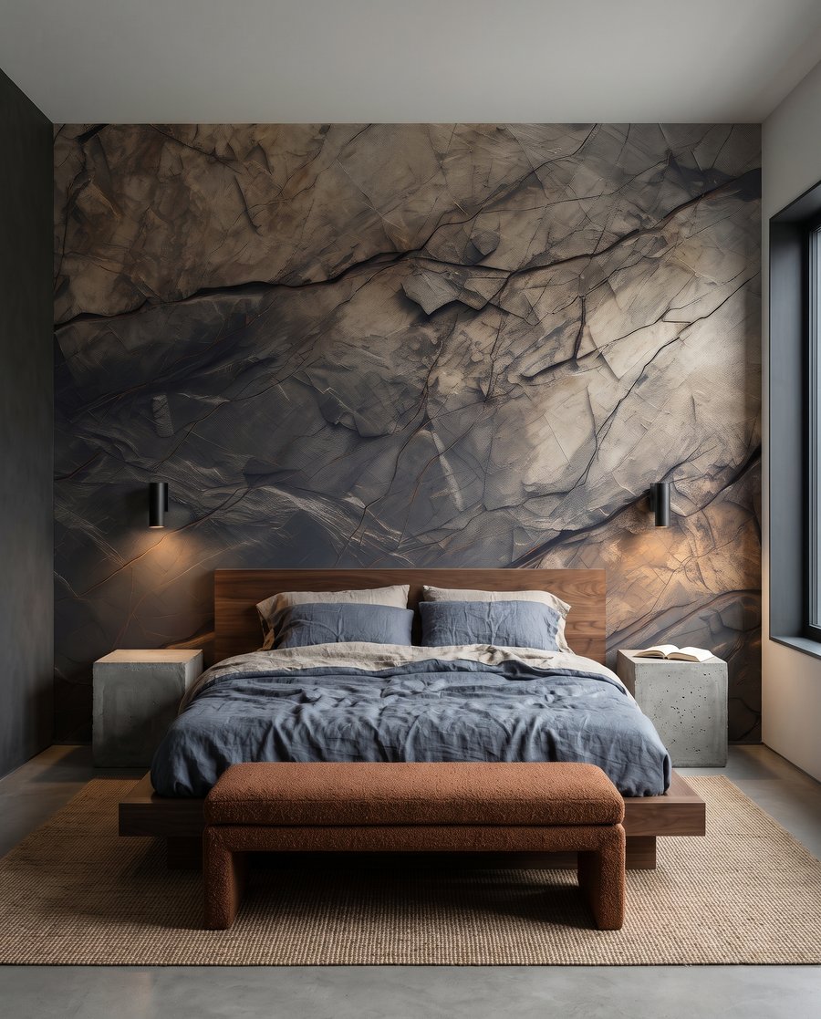 Ancient Rock Layers in an interior