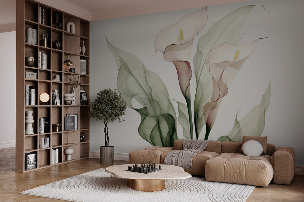 Calla Lily Trio in an interior