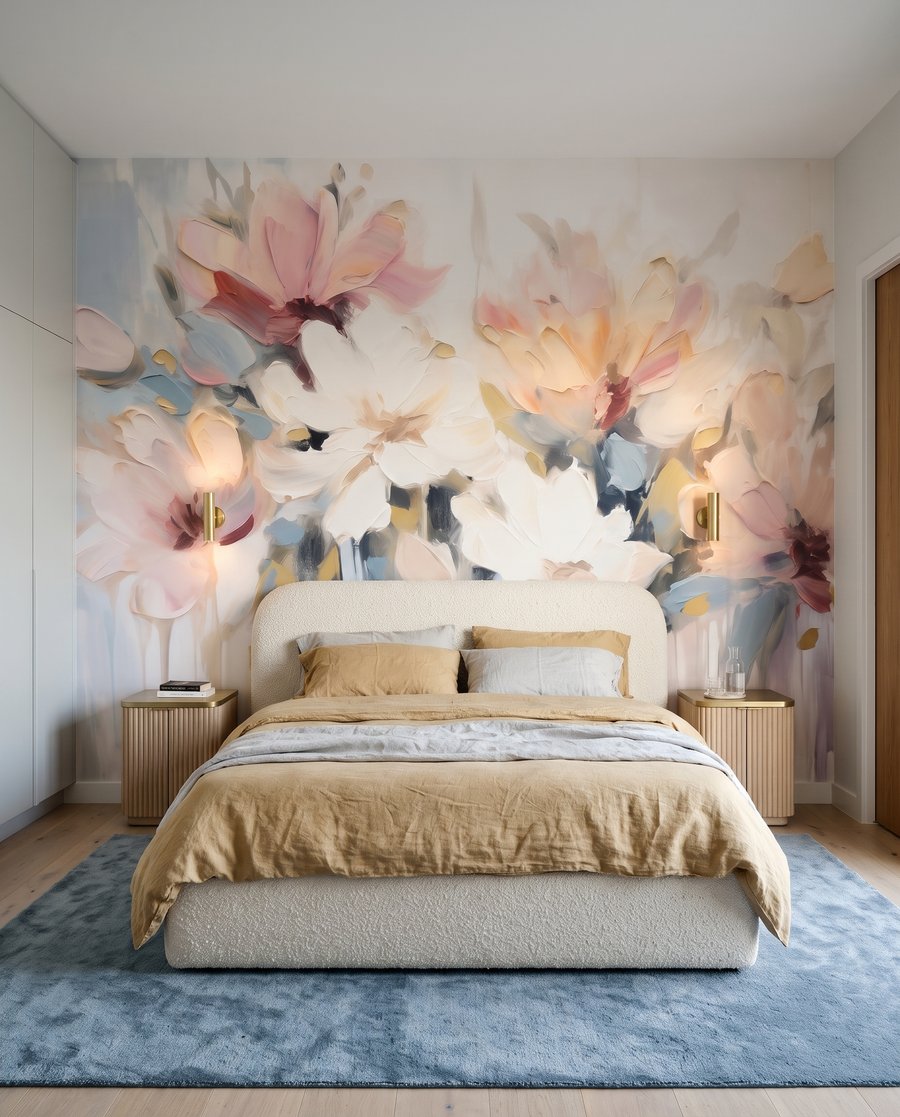 Sunlit Flower Painting — interior 2