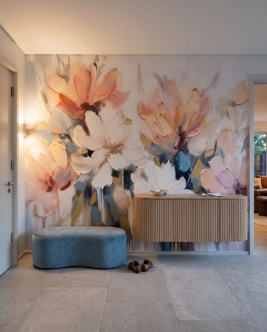 Sunlit Flower Painting — interior 7