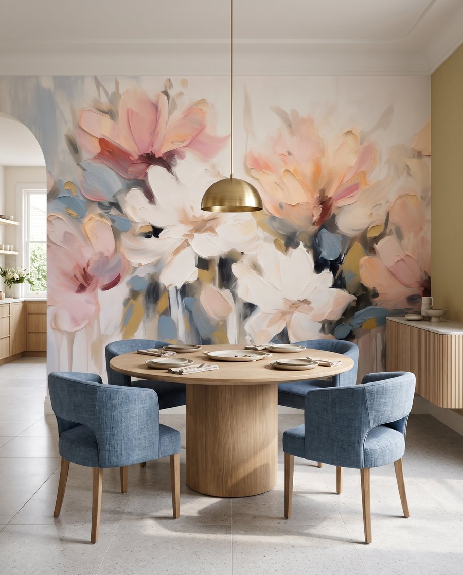 Sunlit Flower Painting — interior 8
